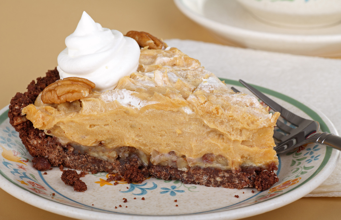 MileHigh Peanut Butter Pie from 25 Springtime Pie Recipes The Daily Meal